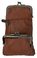 Fold Over Cigarette Case By Marshal (Tan)