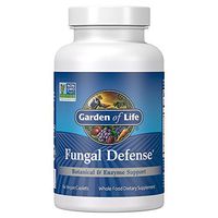 Garden of Life Botanical, Enzyme, and Fermented Whole Food Supplement - Fungal Defense for Digestive Health, Vegetarian, 84 Caplets
