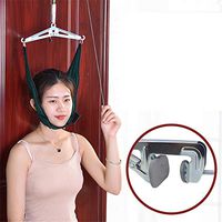 Wxnnx Over Door Cervical Traction Kit, for Neck Disk Relief Shoulder Pain Brace Head Relief