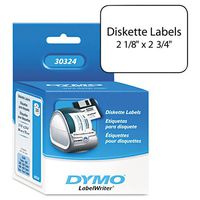 DYMO : Diskette Labels for Label Printers, 2-3/4 x 2-1/8, White, 320 per Box -:- Sold as 2 Packs of - 1 - / - Total of 2 Each