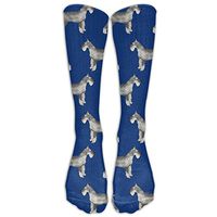 Schnauzer Dog Compression Socks For Men & Women - BEST For Running, Nurses, Shin Splints, Flight Travel, Skiing & Maternity Pregnancy - Boost Athletic Stamina & Recovery as pictureOne Size