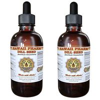 Dill Seed Liquid Extract, Organic Dill Seed (Anethum Graveolens) Tincture 2x4 oz