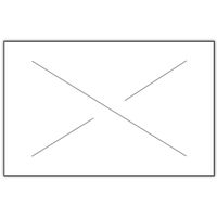 Garvey GX2516 White Blank Labels, 8 Rolls Plus 1 Ink Roller Per Sleeve (2516-09510)