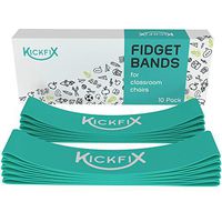 Fidget Chair Bands for Kids - Flexible Seating Classroom Furniture for Kids with Fidgety Feet - Foot Bands for The Desk or Chair for Students with ADHD, Autism, or Sensory Needs