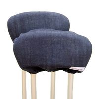 Crutch Caps Adults Underarm Crutch Pads, Dark Blue, Denim, Large