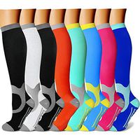 Compression Sock Women & Men - Best Running, Athletic Sports, Crossfit, Flight Travel - Maternity Pregnancy, Shin Splints