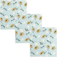 Reusable Beeswax Food Wrap Eco Friendly Plastic Free Wrap Biodegradable Bowl Cover, Sustainable Sandwich Wrappers