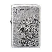 Zippo Leopard Safari Sl/Genuine Authentic/Original Packing (6 Flints Set Free Gift)