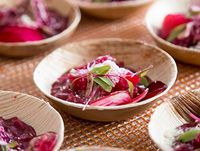 Verterra Compostable Dinnerware 3.5" Round Dipping Bowl (25 Pack), Natural