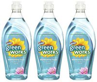 Green Works Dishwashing Liquid - 22 oz - Water Lily - 3 pk