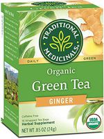 Traditional Medicinals Tea Og1 Green W/Ginger 16 Bag