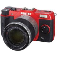 Pentax Q10 Mirrorless Digital Camera with 3-Inch LCD zoom lens kit 12.4MP (RED) (OLD MODEL)