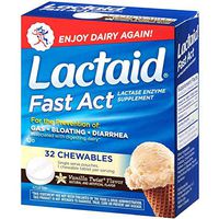 LACTAID TABS FAST ACT CHEWS 32 EA Pack of 6
