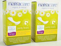 Natracare Organic Thong/Tanga Panty Liners (Pack of 2)