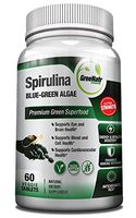 Spirulina Tablets - Blue Green Algae Pills - Veggie Formula/Non GMO/Gluten Free- See Spirulina Health Benefits at 1000mg Per Day - 30-Day Supply