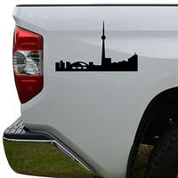 WenNuNa Toronto City Skyline Canada Die Cut Vinyl Decal Laptop Car Truck Bumper Window Sticker