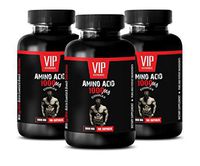 Best pre Workout for Muscle Growth - Amino Acid 1000 MG Complex - l-theanine Bulk Supplements - 3 Bottles 300 Capsules