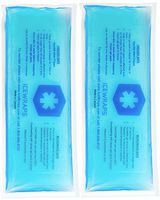 ICEWRAPS Reusable Perineal Cold Pack - 2 Flexible Reusable Hot Cold Therapy Packs for First Aid - Perfect Ice Packs for Sports Injuries, Hemorrhoid or Postpartum