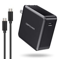 USB C Charger, DBPOWER 45W Wall Charger with Power Delivery for Samsung S8/9/Note8/9, iPhone 8/XR/X/XS, iPad Pro, MacBook Air/Pro, and More, PD 3.0 Type C Charger with C-C Cable and Foldable Plug