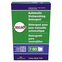 Cascade 59535 Automatic Dishwasher Powder, Fresh Scent, 75 Oz Box