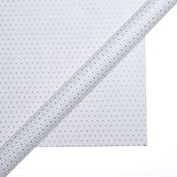 Coolbloom 10 Sheets 58cm by 58cm Wax Paper Series Wax Paper Flower Wrapping Paper and Flower Packing Paper for Birthday Decoration Bridal Wedding Event and Party Supplies DIY Gift (Point_Silver)