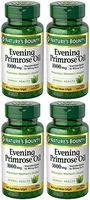 Evening Primose Oil 1000 mg, 4 Bottles (60 Count) Nature's-th