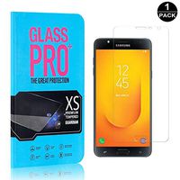 Bear Village Screen Protector for Galaxy J7 Duo, Bubble Free, 9H Scratch Resistant HD Tempered Glass Screen Protector Film for Samsung Galaxy J7 Duo, 1 Pack