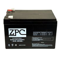 ZPC 12V 12Ah Sealed Lead Acid Battery for APC UPS Computer Back Up Power