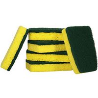 Dawn Heavy-Duty Sponges, 6 Pack, Green/Yellow