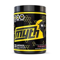 Myth BCAA Powder - 7g BCAAs Amino Acids - Branched Chain Aminos for Intra and Post Workout with Leucine, Valine, Citrulline Malate - Pink Lemonade, 30 Servings