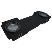 Compatible with 2002-2013 Chevy Avalanche Underseat Harmony R124 Dual 12" Sub Box Enclosure New