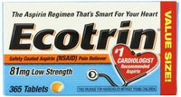 Ecotrin Low Dose 81 Mg Tablets, 365 Tablets by Ecotrin