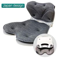 ALEVMOOM SitSmart Relief Fabric Posture Seat Cushion, Used for Lower Back Pain Relief, Posture Correction, for use on Car Seats, Office Chair, Hard Surface Chairs, Desk Chairs, Portable