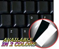 BLANK KEYBOARD STICKER BLACK BACKGROUND