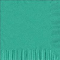 200 Teal Luncheon/Dinner Napkins Plain Solid Color