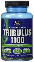 Natural Sport Tribulus 1100 Capsules, 120 Count