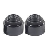 BNYZWOT Continuous Beep Alarm Electronic Piezo Buzzer Sounder DC 3-24V 85DB 2Pcs