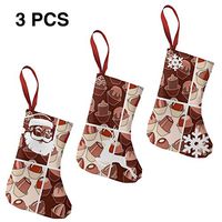 Santa Claus Snowman Christmas Figure Decoration Smores Cake Vintage for Funny Xmas Party