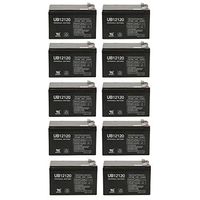 Universal Power Group UB12120 12V 12AH SLA Replacement for Wheelchair Battery - 10 Pack