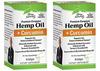 Europharma/Terry Naturally Hemp Oil Plus Curcumin Supports The Endocannabinoid System* 30 Soft Gels (2)