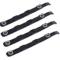 Eshylala 4 Pack Chassis Hard Drive Mounting Plastic Rails for Cooler Master