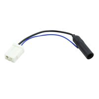 X AUTOHAUX DC 12V Car CD Radio Antenna Aerial Wire Harness Male Adapter Cable for Toyota