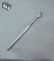 DDP Knapp LACRIMAL Retractor 6" Shaft 3 PRONGS Sharp