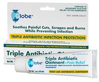 Triple Antibiotic + Pain Relief Dual Action Ointment, 1 Oz 12 Pack