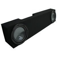 Compatible with 2006-2015 Dodge Ram Mega Cab Truck Harmony R104 Dual 10" Sub Box Enclosure