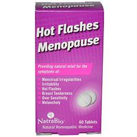 NATRA-BIO HOT FLASHES/MENOPAUSE, 60 TAB