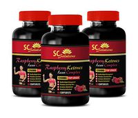 Fat Loss and Energy Pills - Raspberry Ketones Lean Complex 1200MG - TOP Grade - Raspberry Weight Loss Pills - 3 Bottles (180 Capsules)
