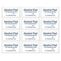 Artibetter 200Pcs 75% Isopropyl Alcohol Wipes Disposable Alcohol Wet Wipes Cleansing Wipes Alcohol Pads for Cleaning Cleanser Travel Home Daily Use