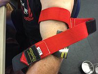 LiftingLarge Spud inc ForeArmor Straps - Pair - Forearm or Elbow Support and Occlusion Training (11 inch Pair)