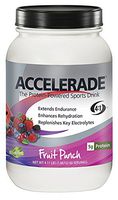 PacificHealth Accelerade, All Natural Sport Hydration Drink Mix, Net Wt. 4.11 lb., 60 serving (Fruit Punch)